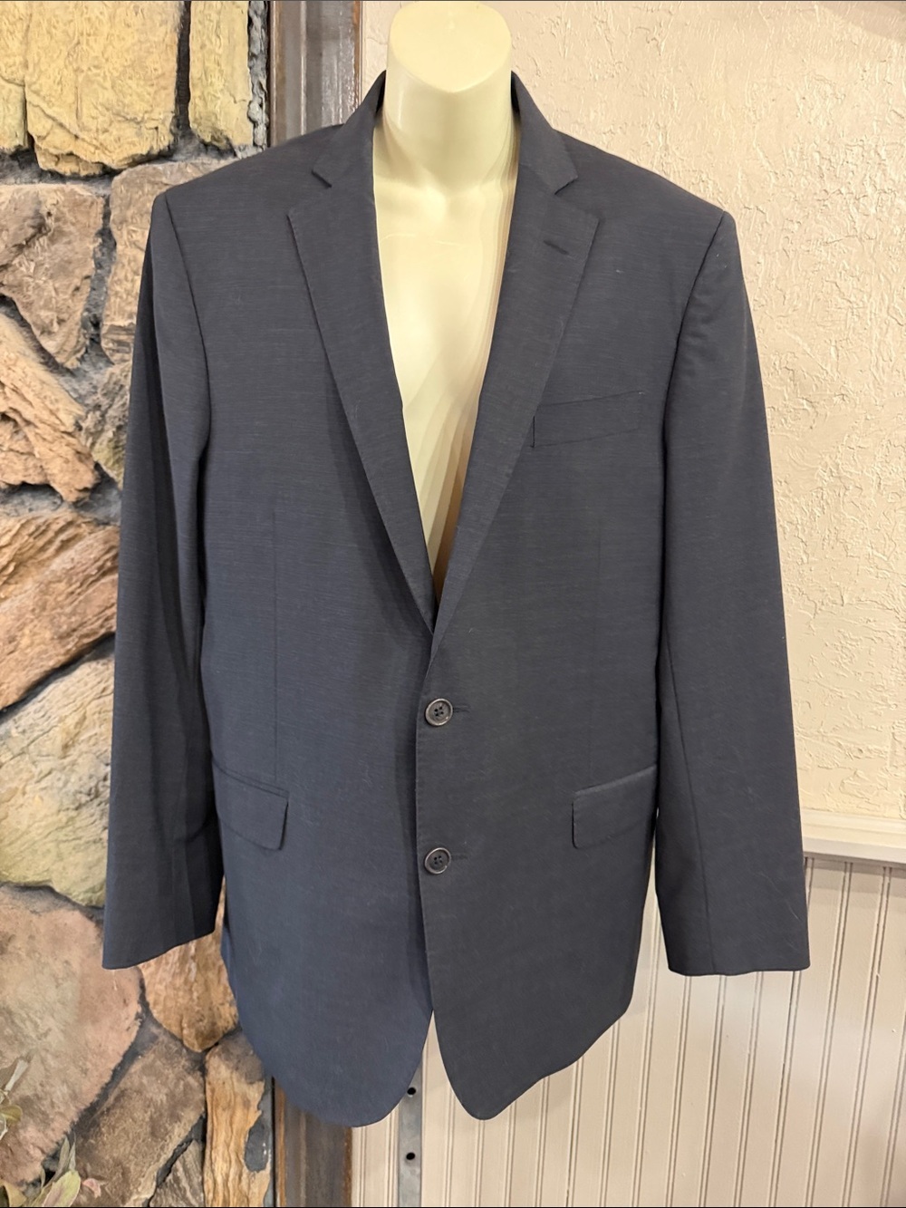 Brooks Brothers Charcoal Gray Two-Button Sport Coat